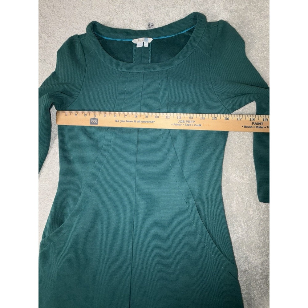 Boden Hannah jersey sheath dress green Pockets Us 4 - Picture 9 of 16